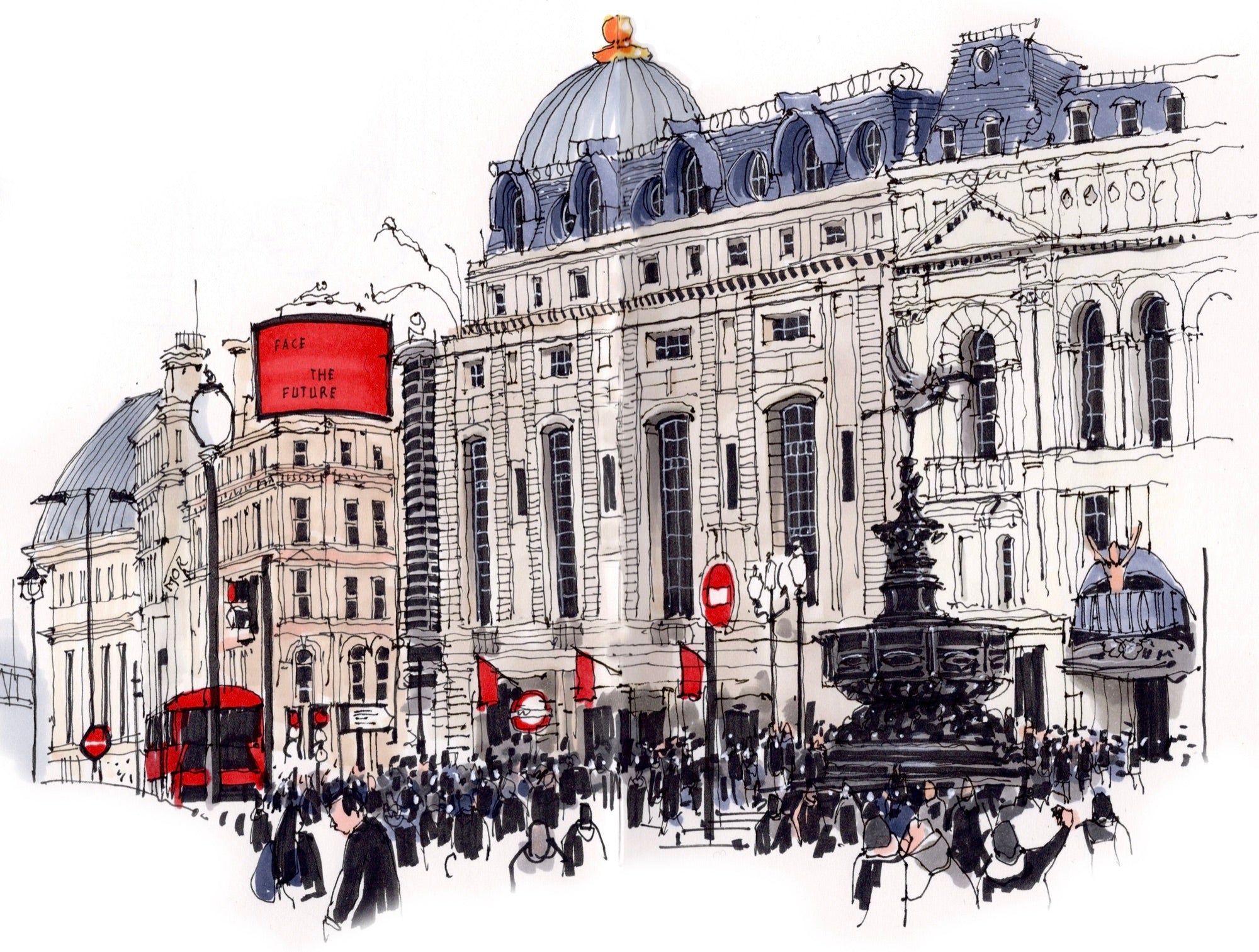 Shoreditch Sketcher illustration